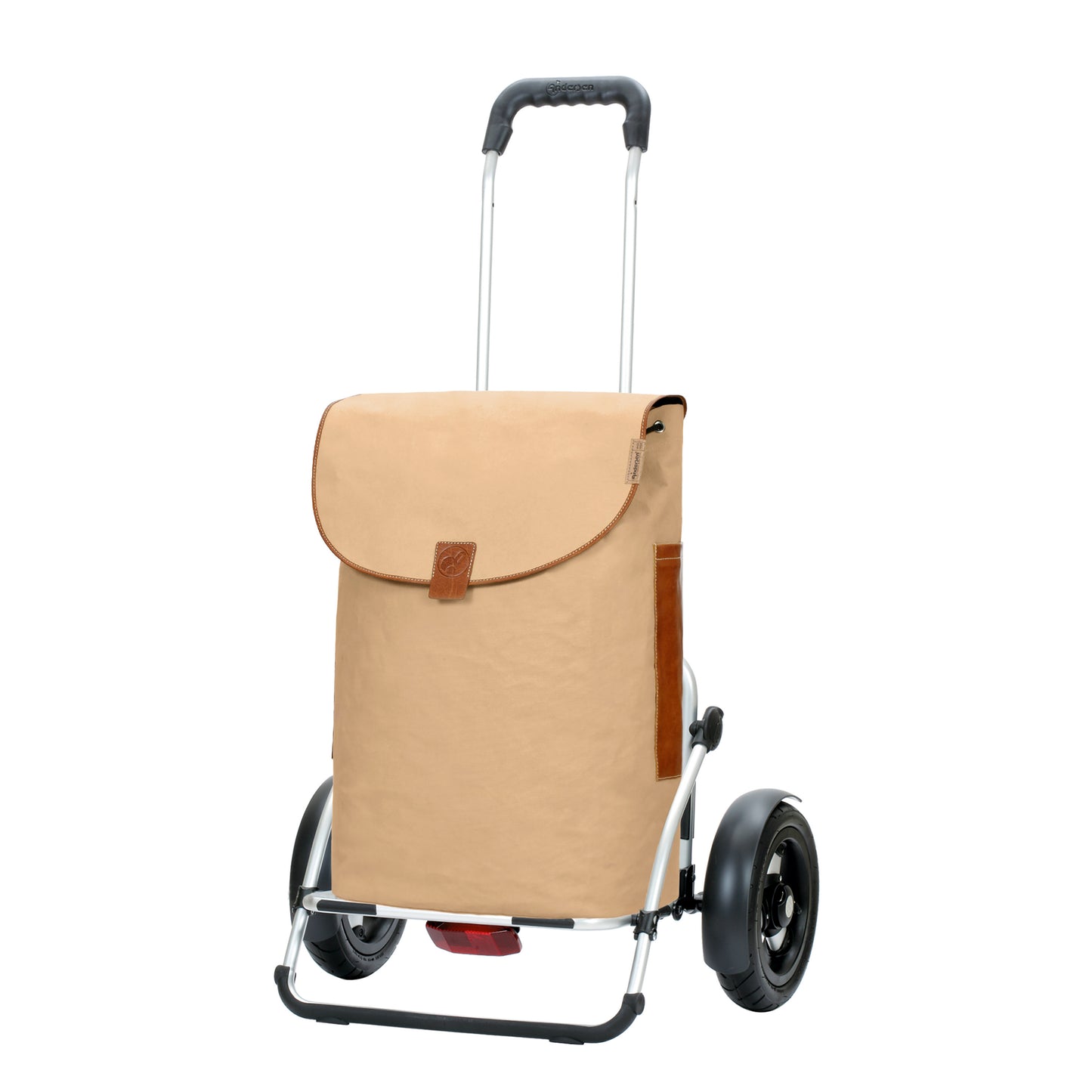 Royal Shopper Plus Saira beige luftbereifte leichtlaufende abnehmbare Räder - 25 cm