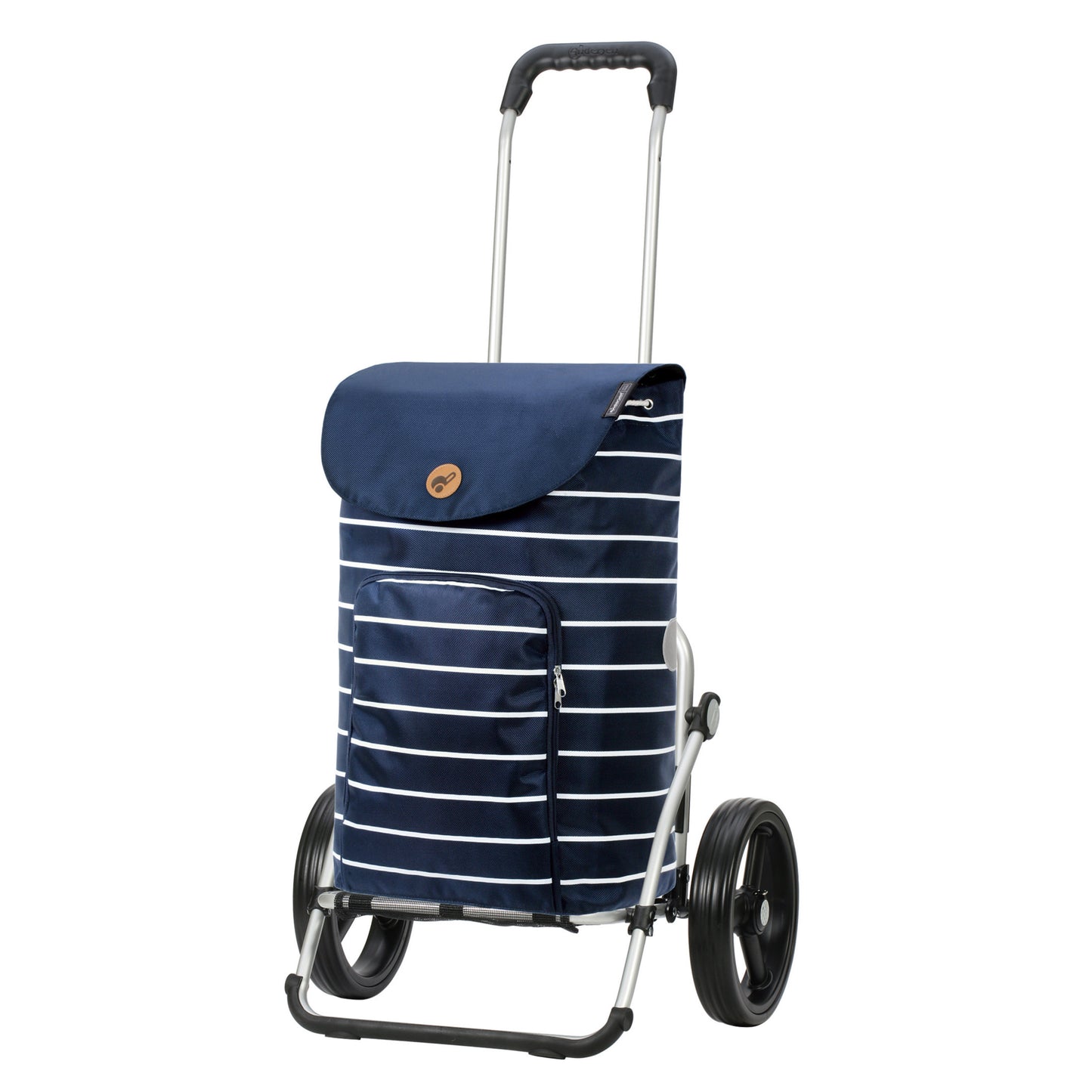 Royal Shopper Mia blau leichtlaufende abnehmbare Räder - 25 cm