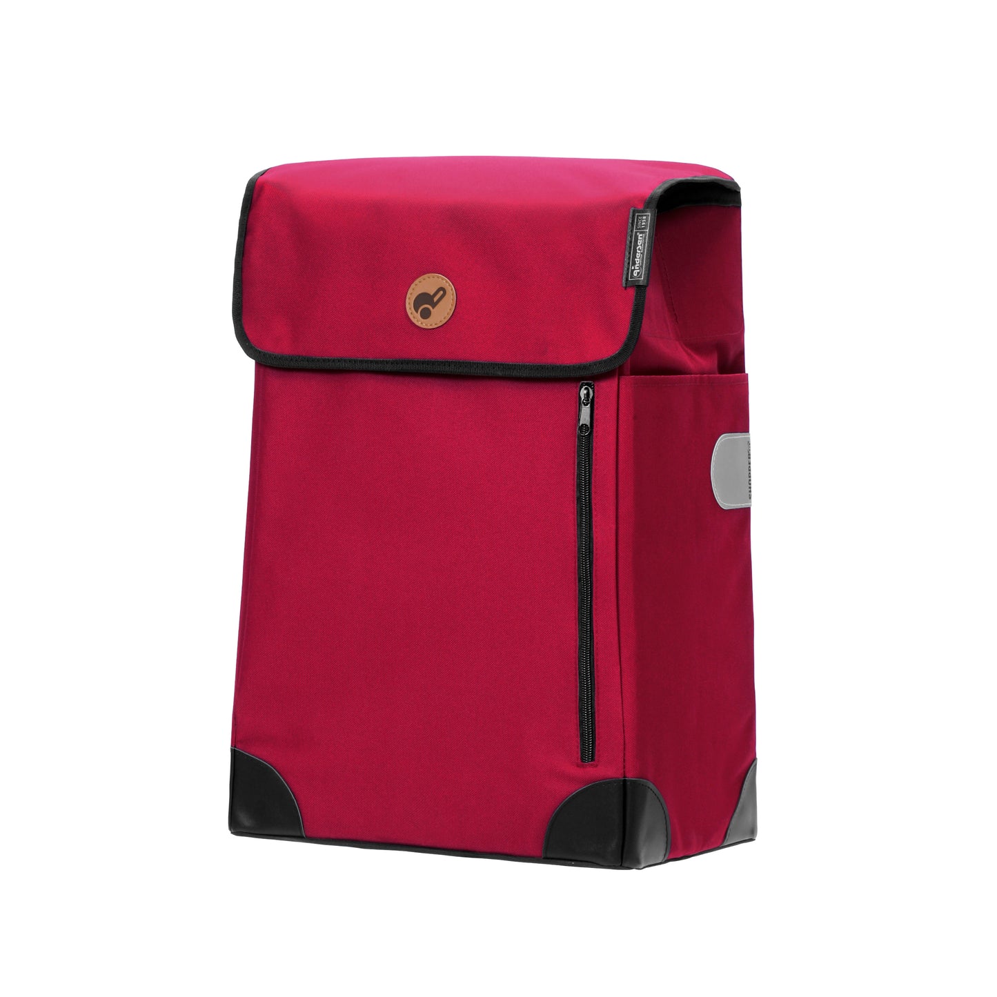 Scala Shopper Weda rot leichtlaufende abnehmbare Räder - 15 cm