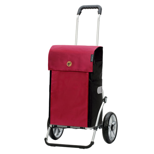 Royal Shopper (Kugellager) mit Tasche Jante rot kugelgelagerte leichtlaufende abnehmbare Räder - 25 cm