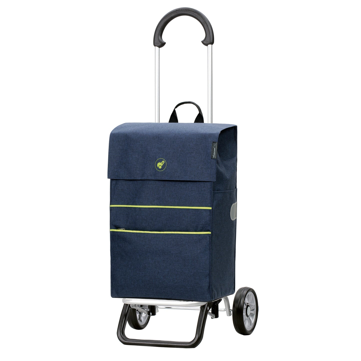 Scala Shopper Plus Nelon blau leichtlaufende abnehmbare Räder - 15 cm