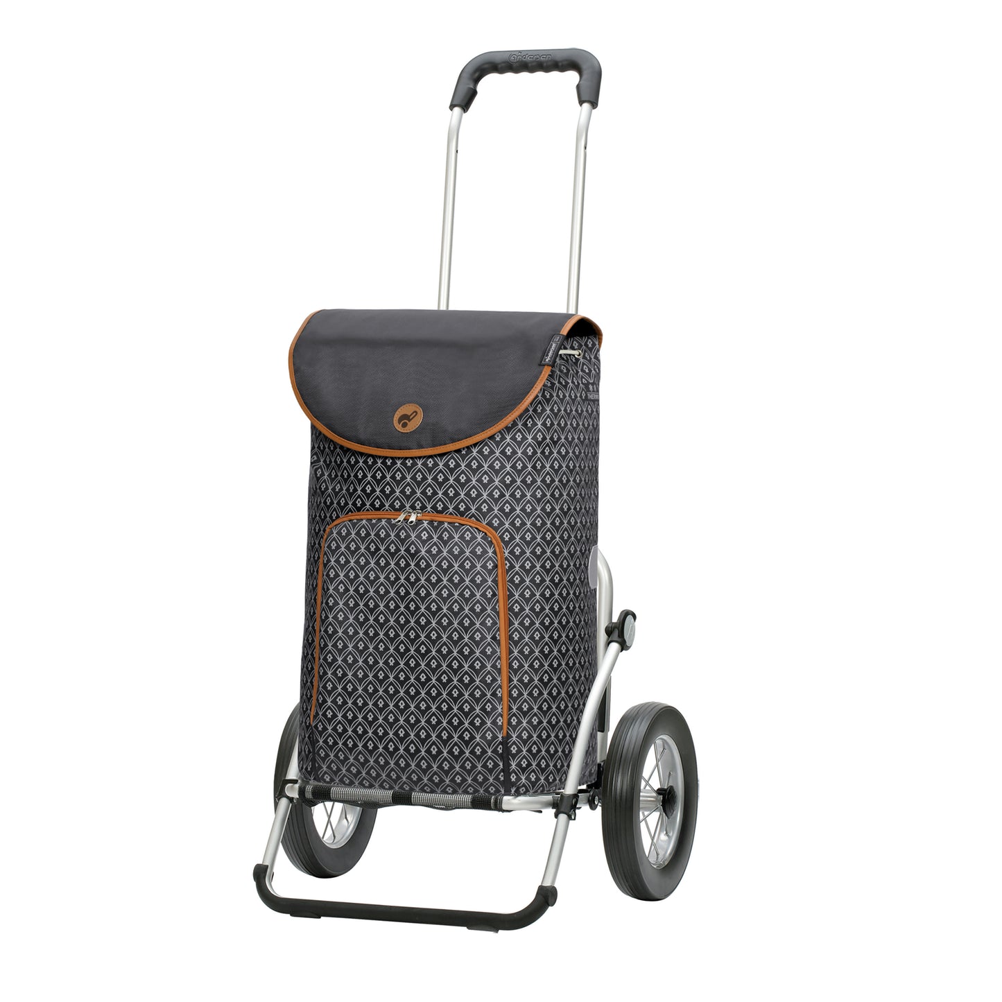 Royal Shopper Famke anthrazit leichtlaufende abnehmbare Räder - 25 cm