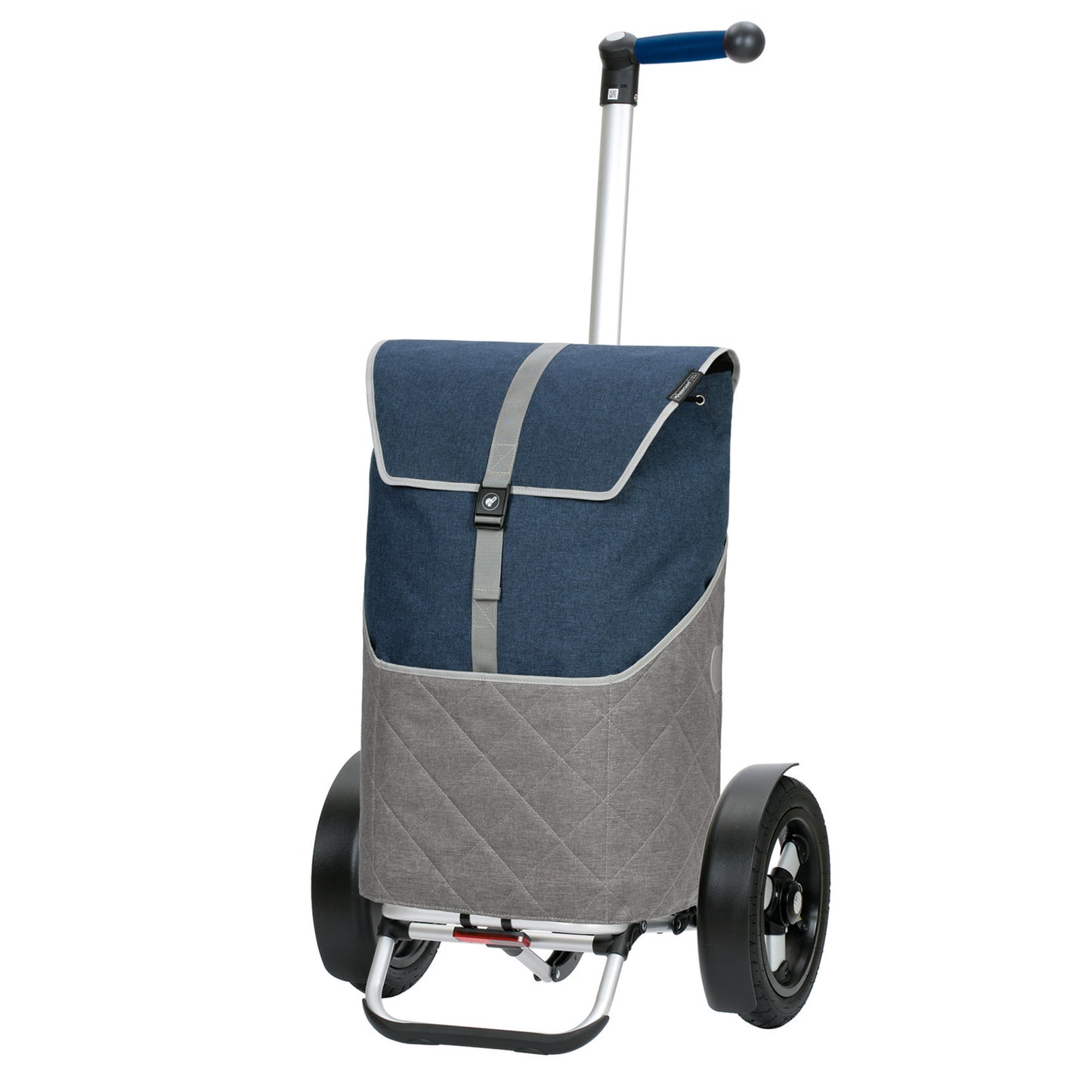 Tura Shopper Lasse blau luftbereifte leichtlaufende abnehmbare Räder - 29 cm