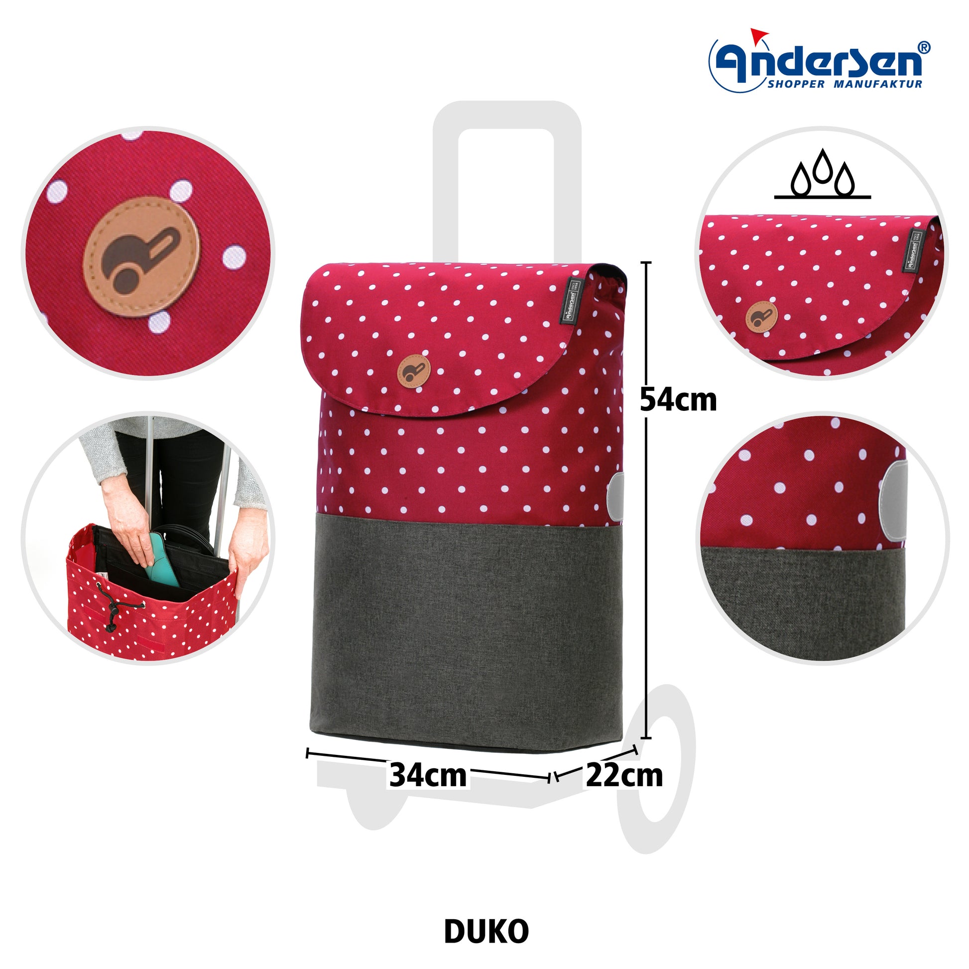 Tasche Duko rot_2