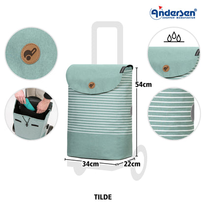 Scala Shopper Tilde mint_3