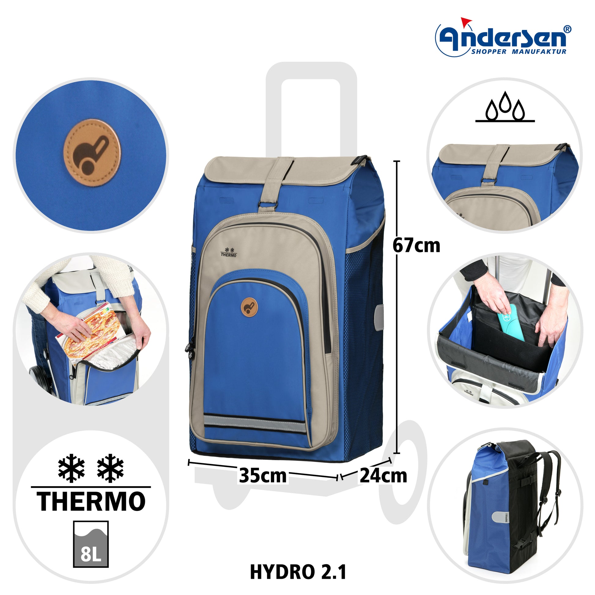 Tasche Hydro 2.1 blau_2