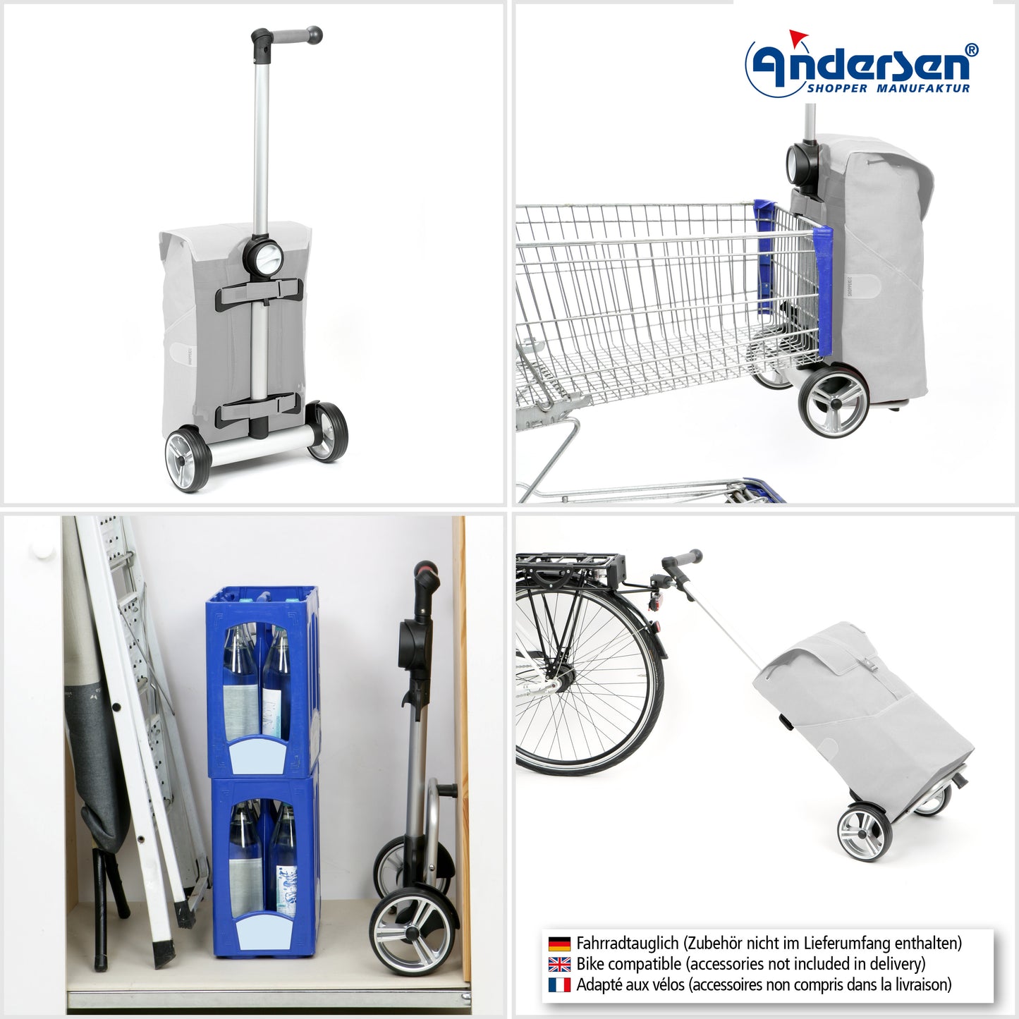 Unus Shopper Truck A7 kugelgelagerte leichtlaufende - 17 cm