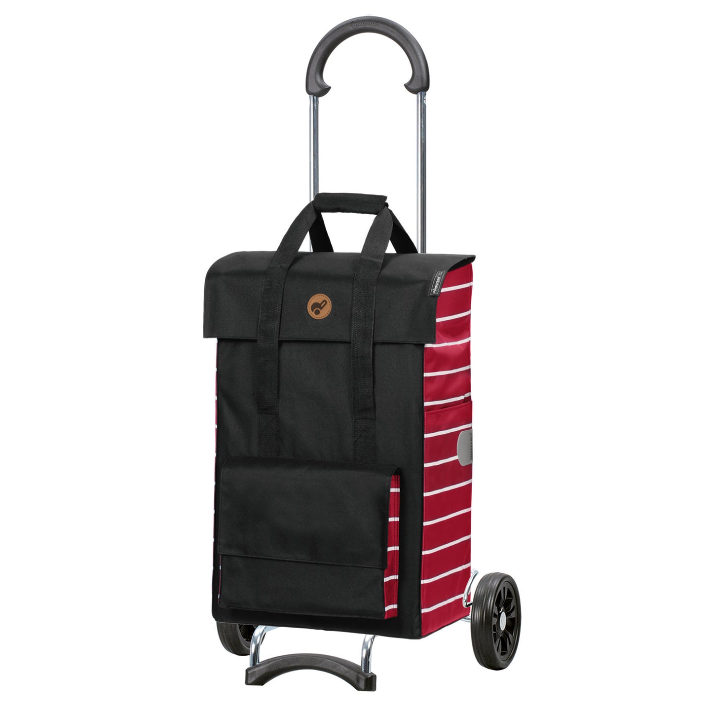 Scala Shopper Jella rot leichtlaufende abnehmbare Räder - 15 cm