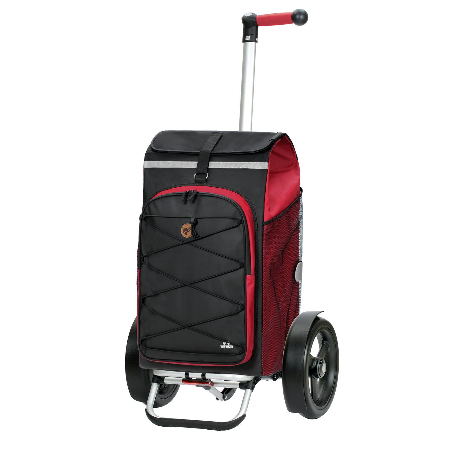 Tura Shopper Fado 2.0 rot kugelgelagerte leichtlaufende abnehmbare Räder - 29 cm