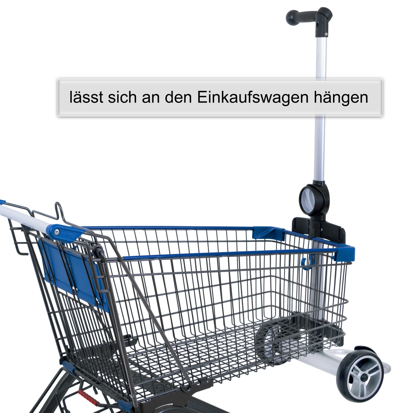 Unus Shopper Ture blau kugelgelagerte leichtlaufende - 17 cm