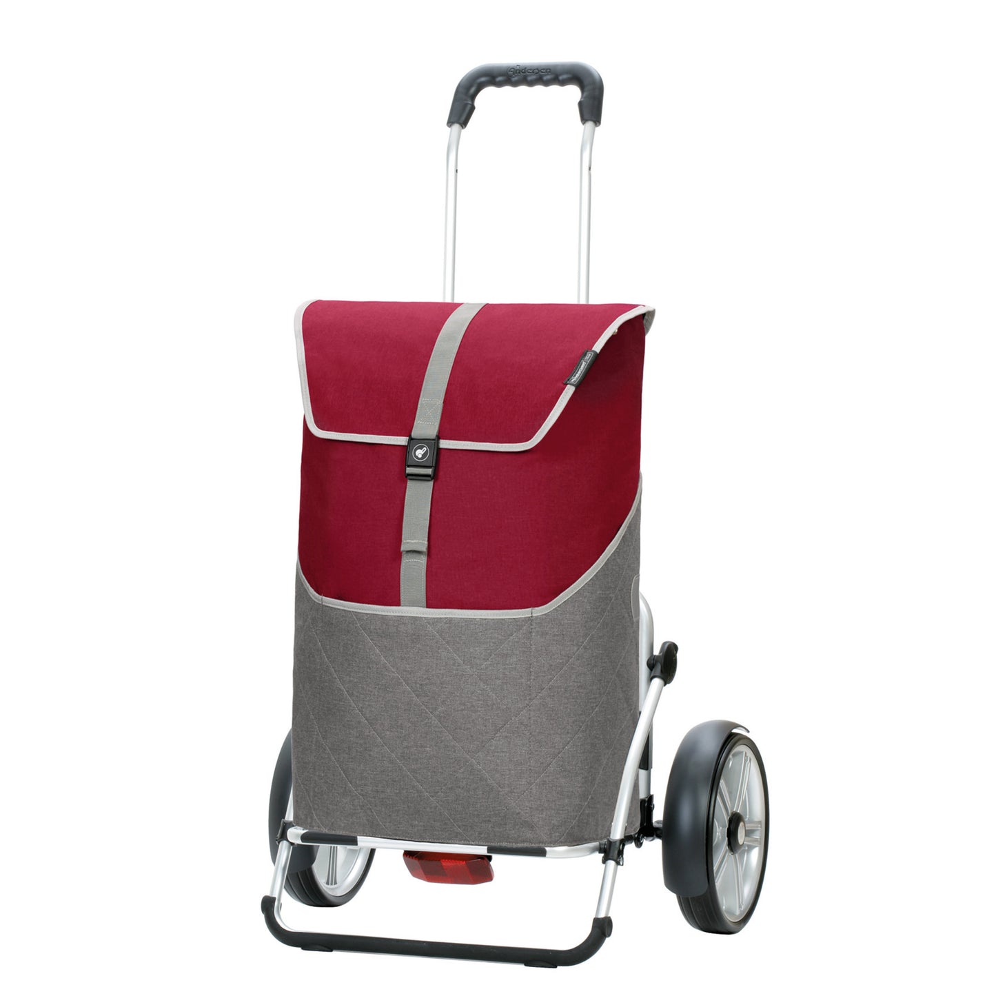 Royal Shopper Plus Lasse rot kugelgelagerte leichtlaufende abnehmbare Räder - 25 cm