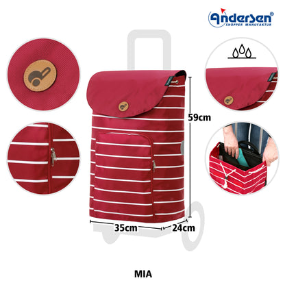 Treppensteiger Royal Shopper Mia rot_3