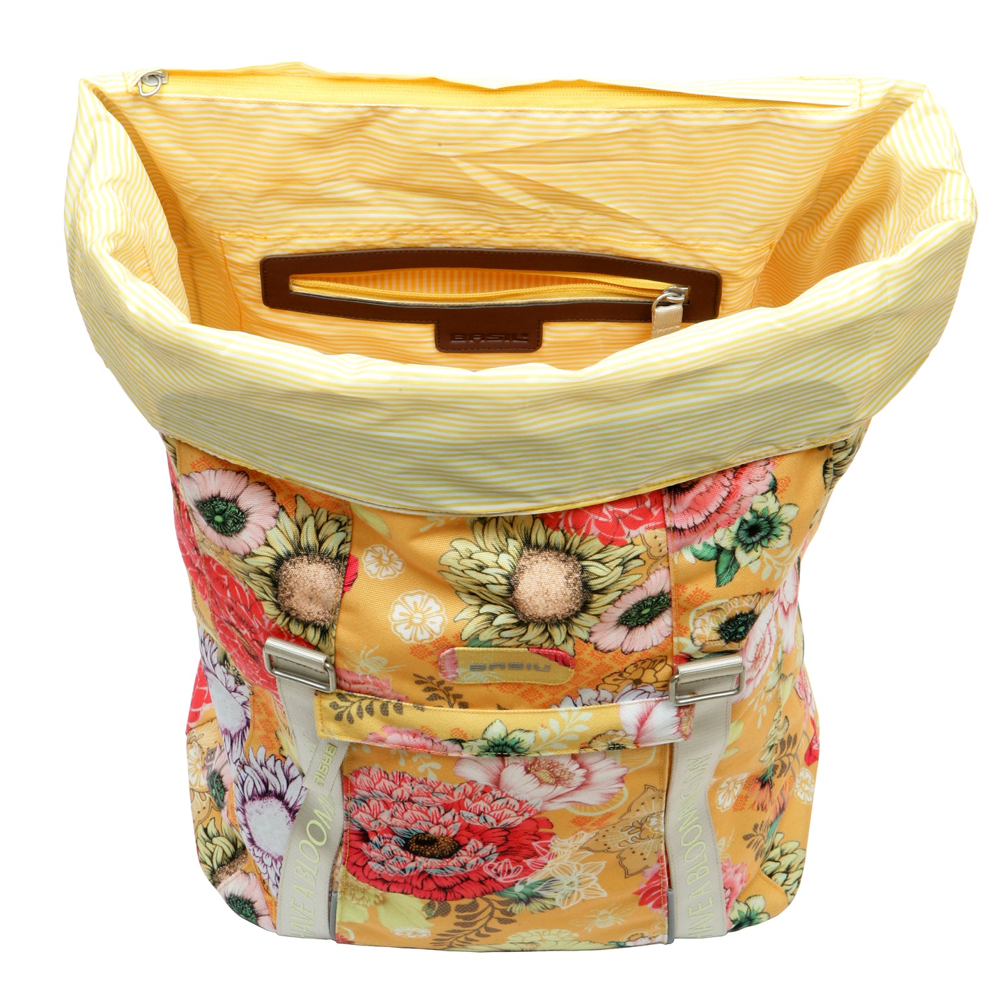 Royal Shopper Basil Bloom gelb luftbereifte leichtlaufende abnehmbare Räder - 25 cm
