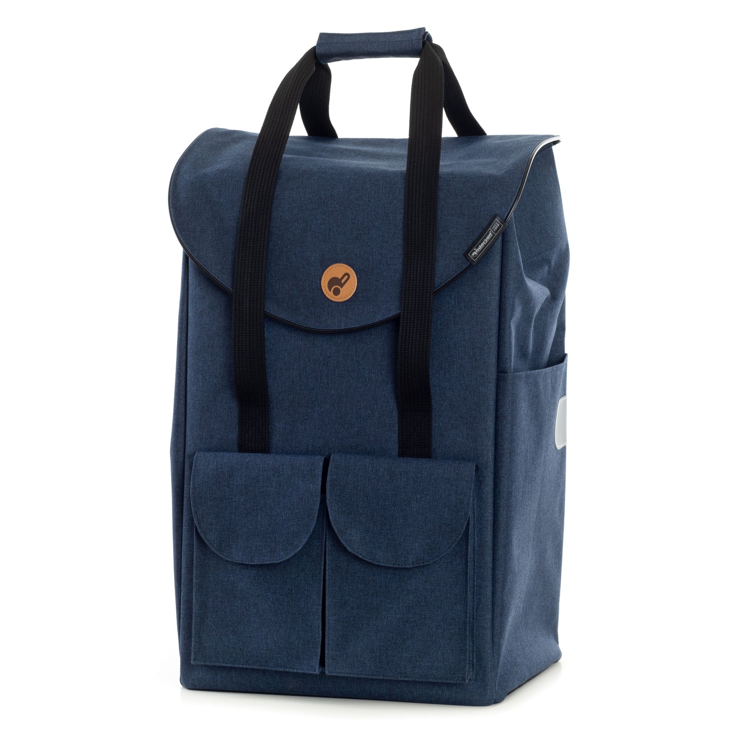 Royal Shopper XXL Jacob blau kugelgelagerte leichtlaufende abnehmbare Räder - 25 cm