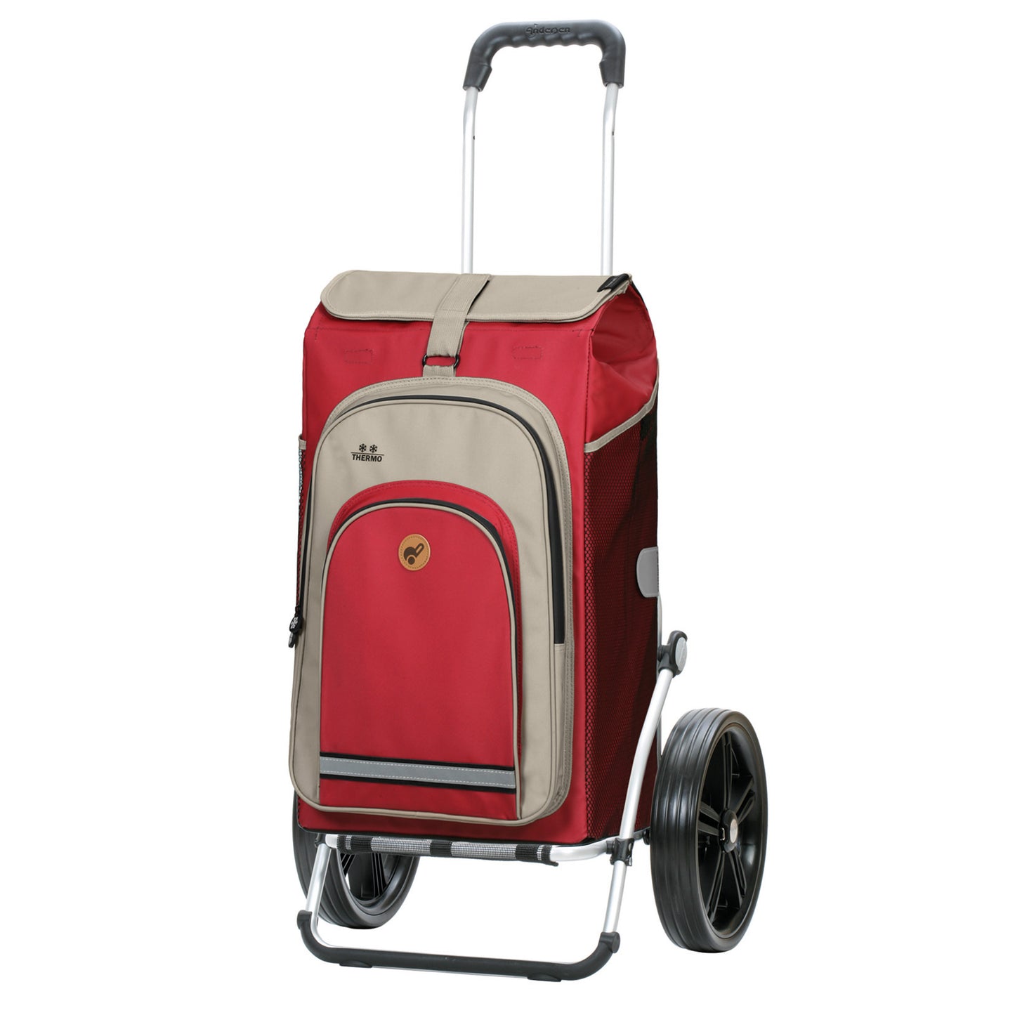 Royal Shopper Hydro 2.1 rot kugelgelagerte leichtlaufende abnehmbare Räder - 29 cm