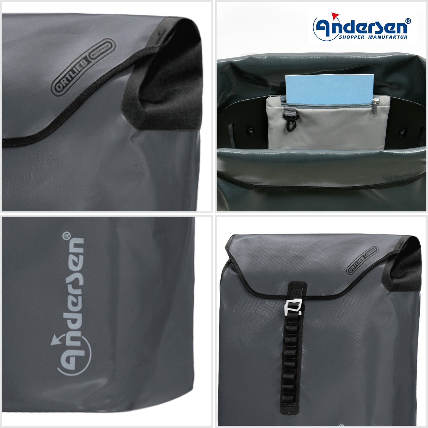 Tasche Ortlieb anthrazit