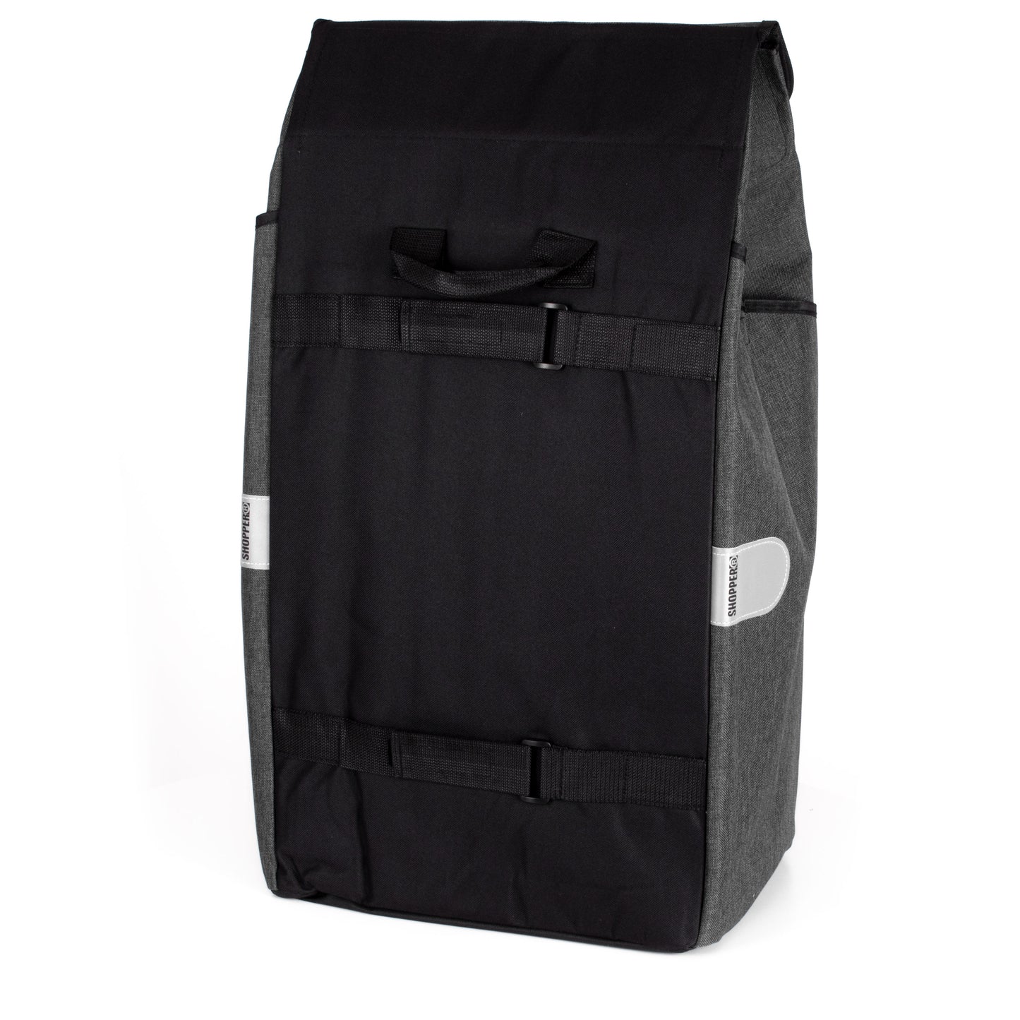 Exklusiv Andersen Einkaufstrolley - Royal Shopper XXL Folke schwarz 61L leichtlaufende abnehmbare Räder - 25 cm