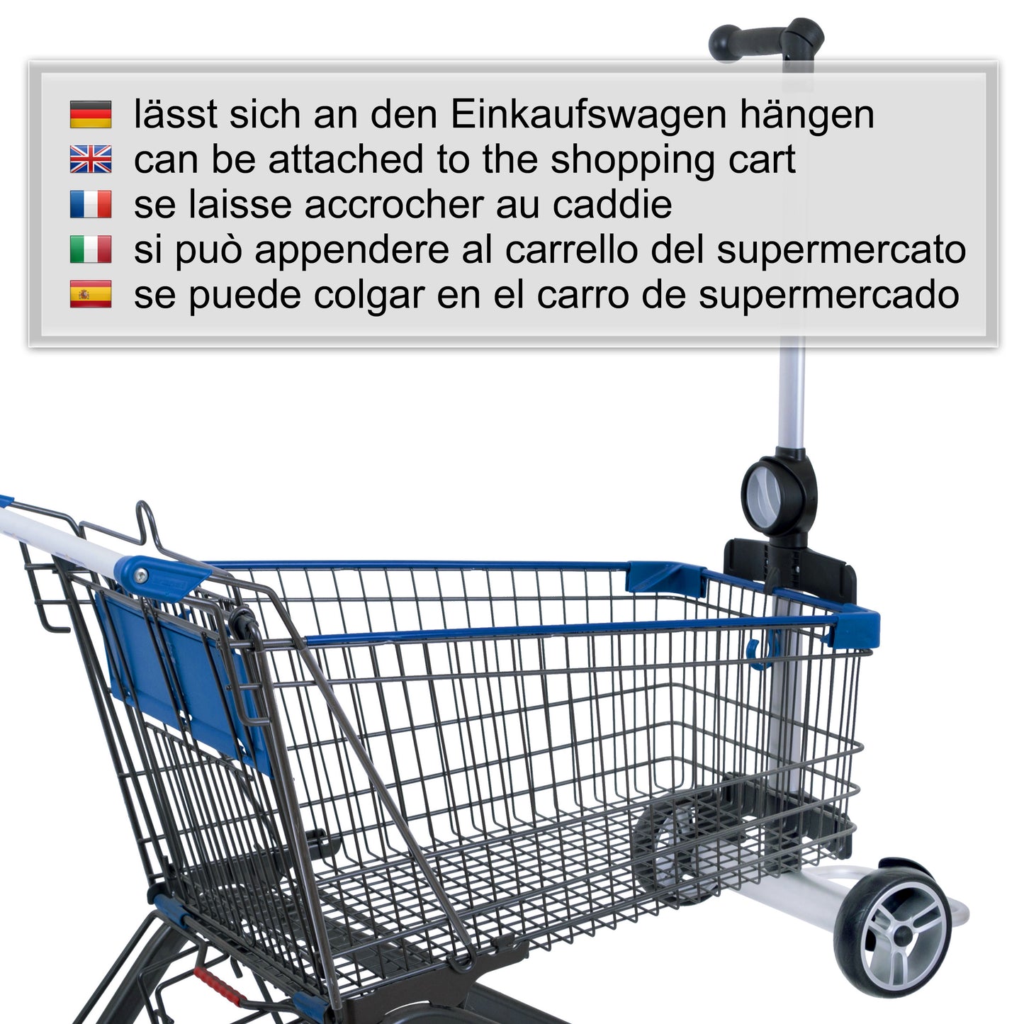 Unus Shopper MIX A14 kugelgelagerte leichtlaufende - 17 cm