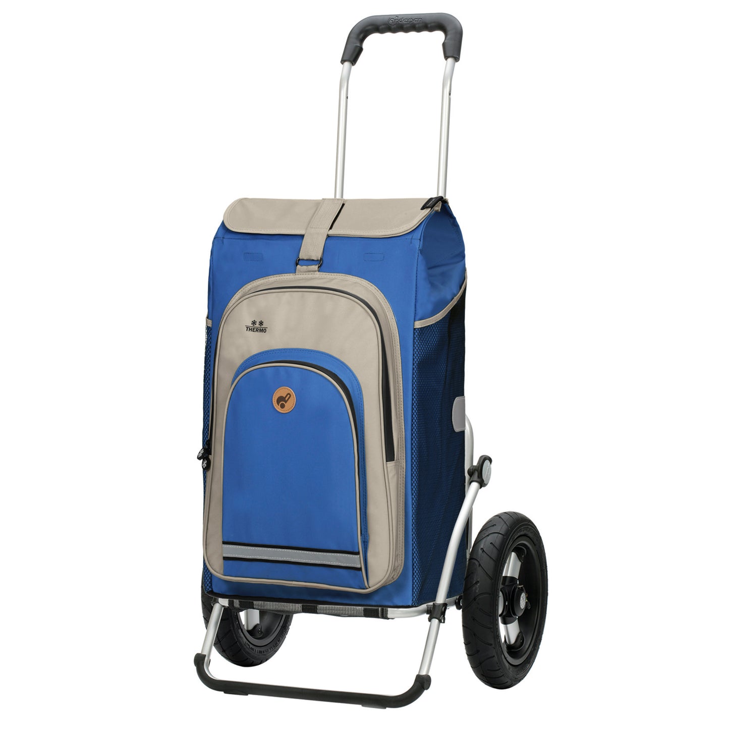 Royal Shopper Hydro 2.1 blau luftbereifte leichtlaufende abnehmbare Räder - 29 cm