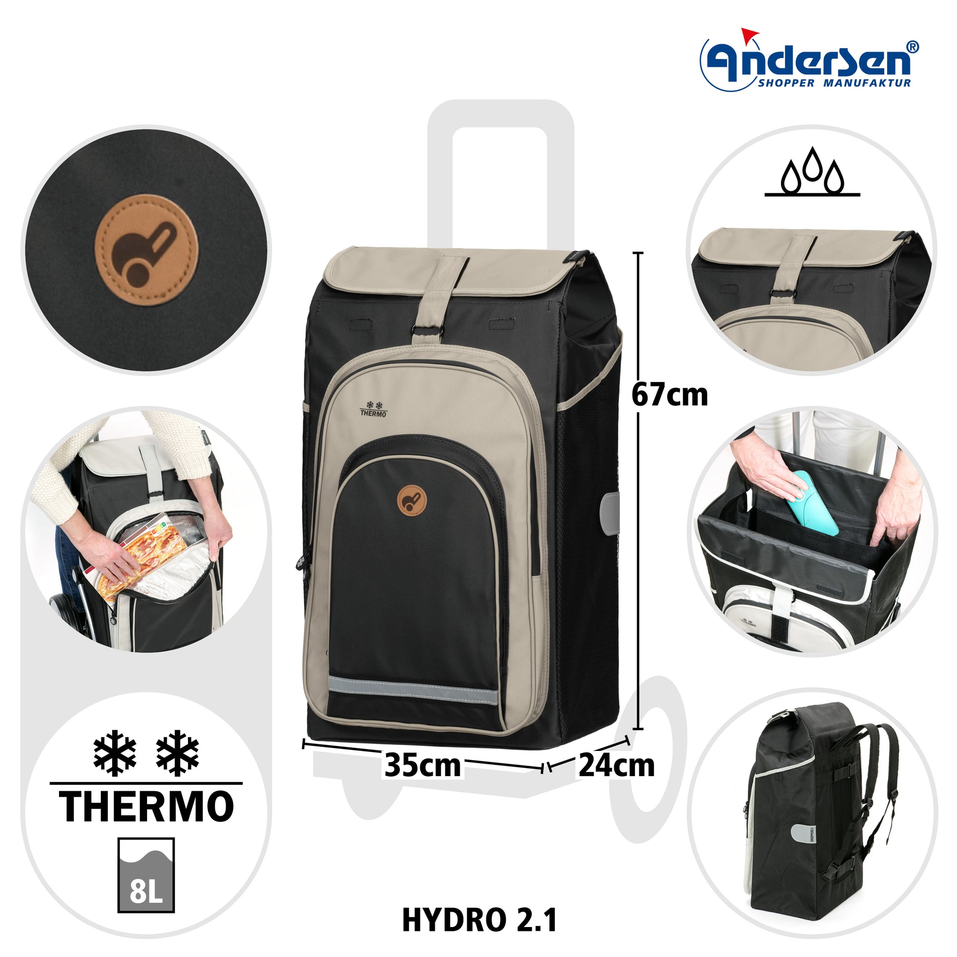 Tasche Hydro 2.1 schwarz_2