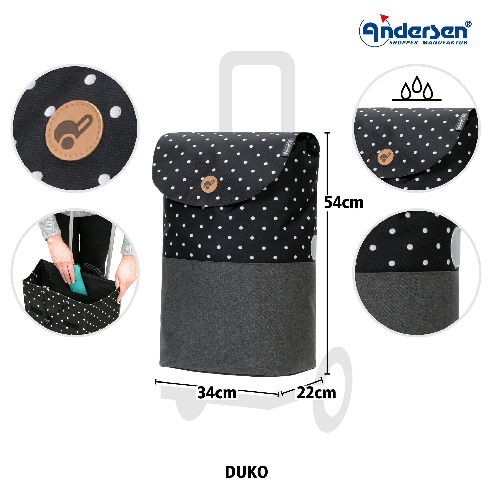 Tasche Duko schwarz_2