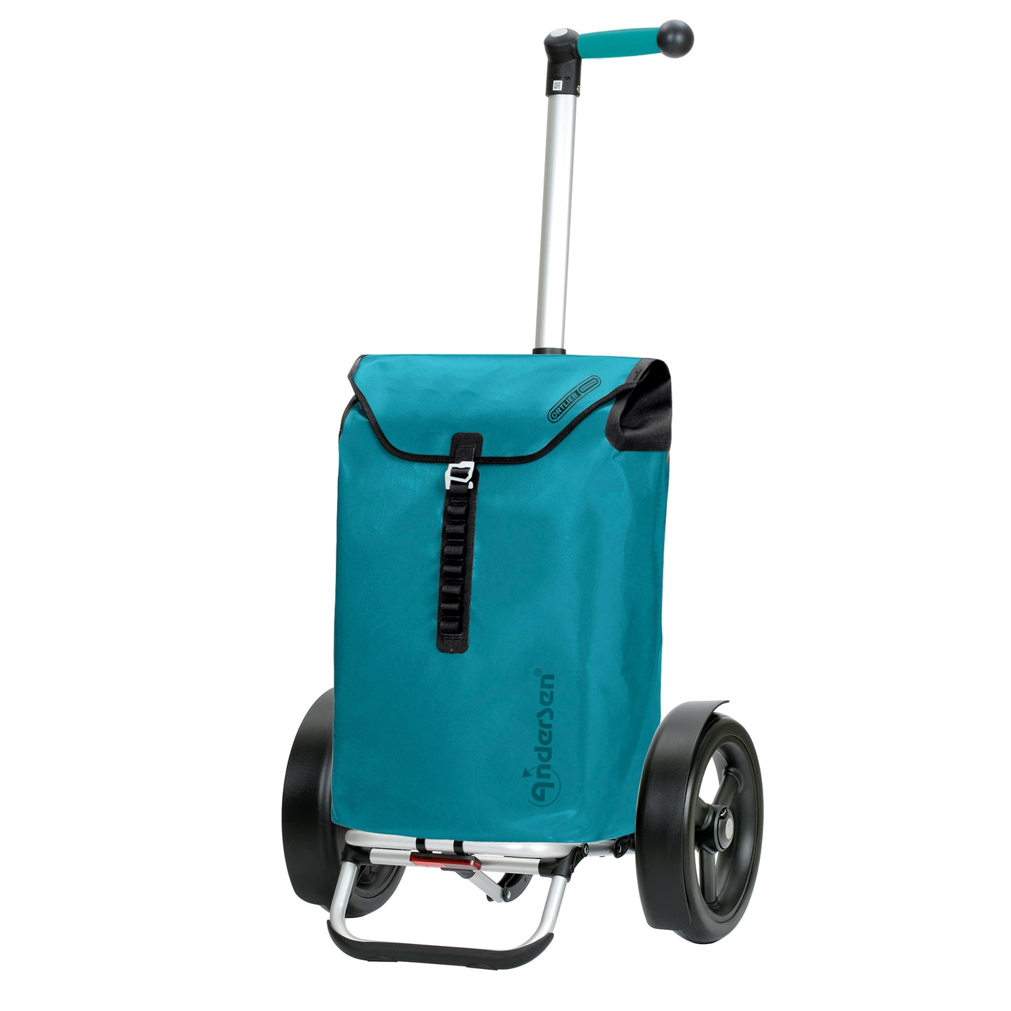 Tura Shopper Ortlieb petrol kugelgelagerte leichtlaufende abnehmbare Räder - 29 cm