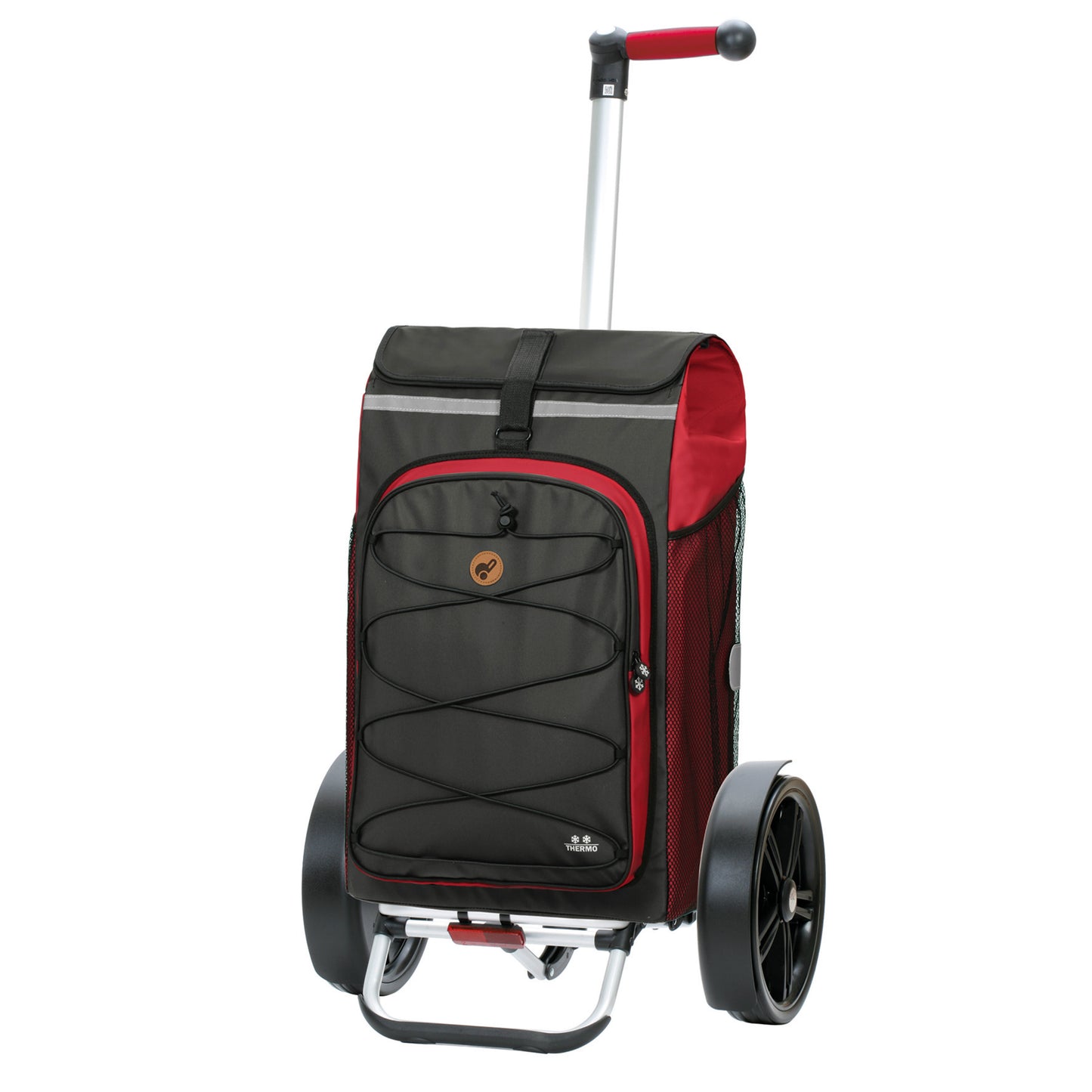 Tura Shopper Fado 2.1 rot kugelgelagerte leichtlaufende abnehmbare Räder - 29 cm