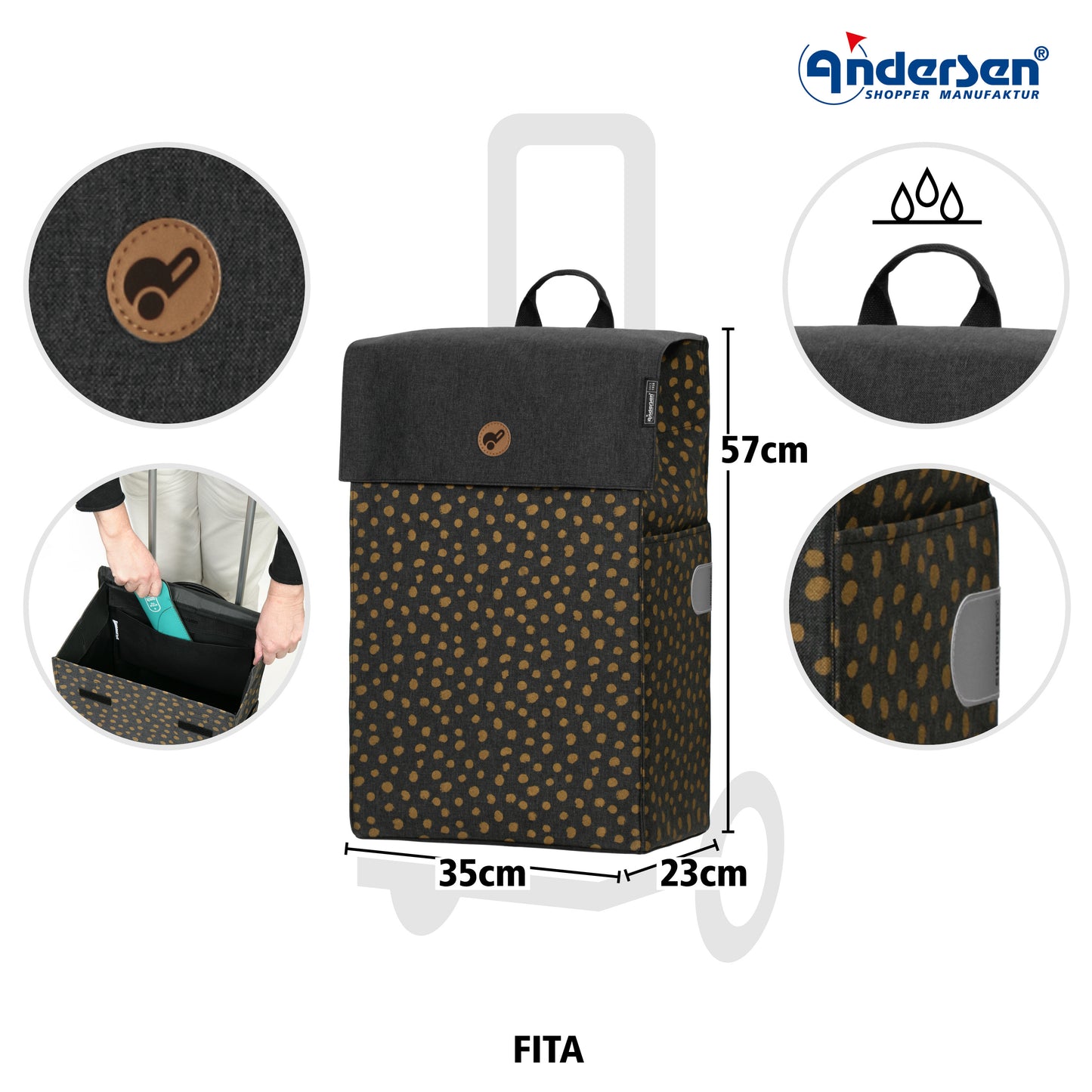 Tasche Fita schwarz_2