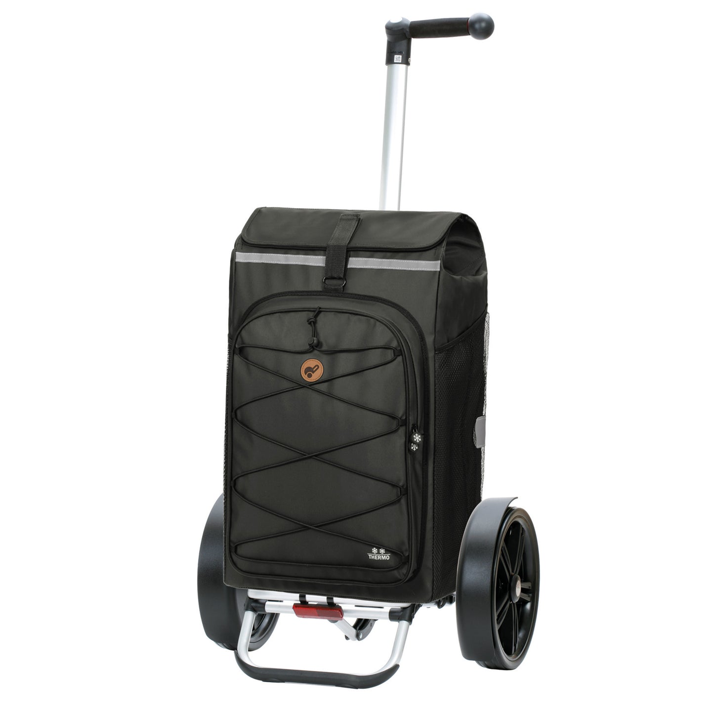 Tura Shopper Fado 2.1 schwarz kugelgelagerte leichtlaufende abnehmbare Räder - 29 cm