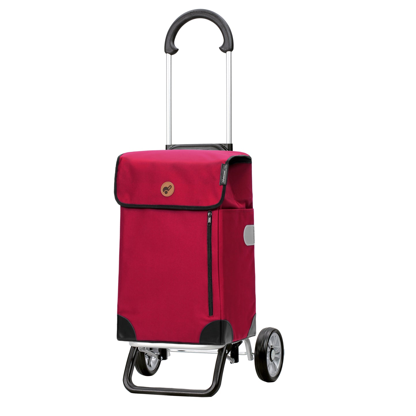 Scala Shopper Plus Weda rot leichtlaufende abnehmbare Räder - 15 cm