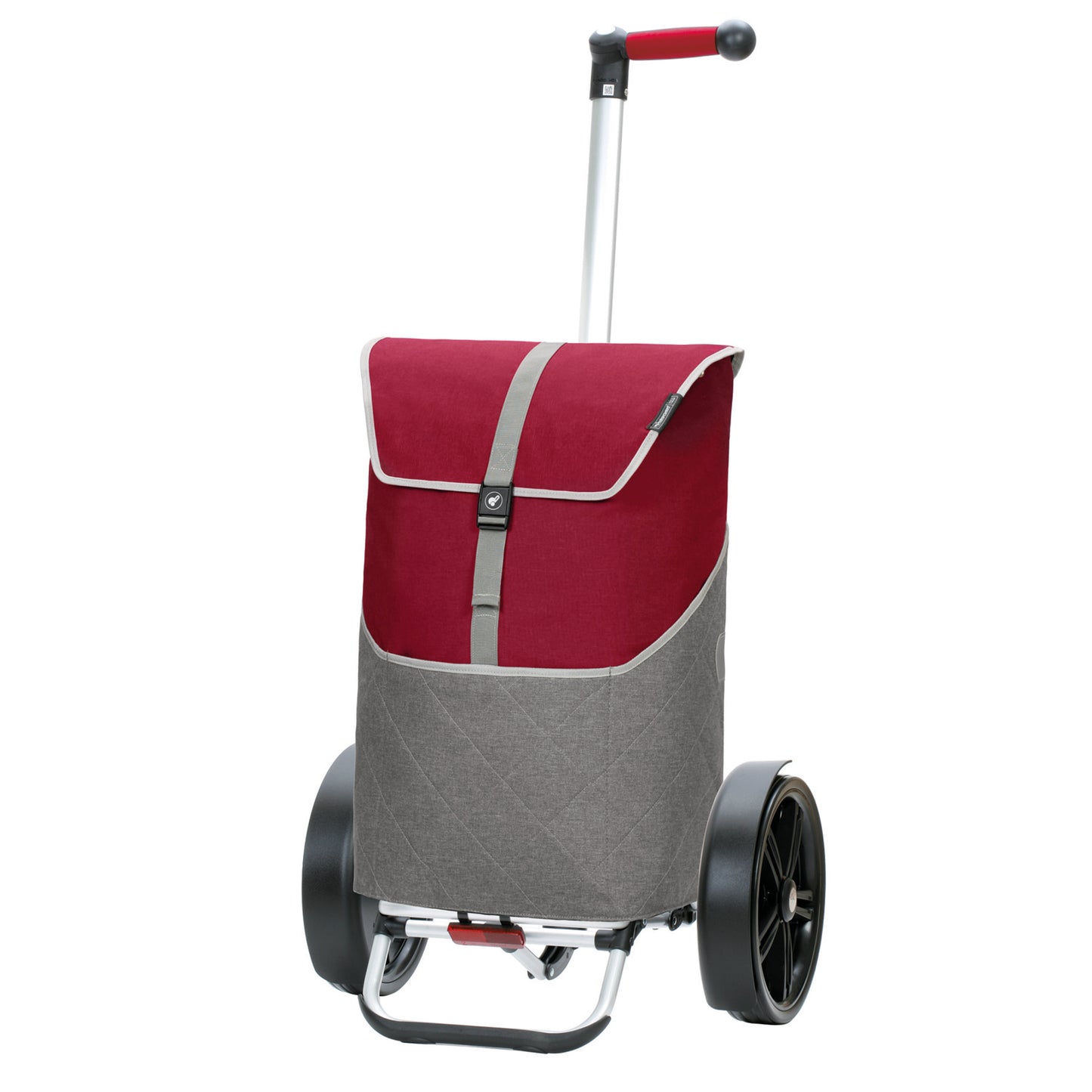 Tura Shopper Lasse rot kugelgelagerte leichtlaufende abnehmbare Räder - 29 cm