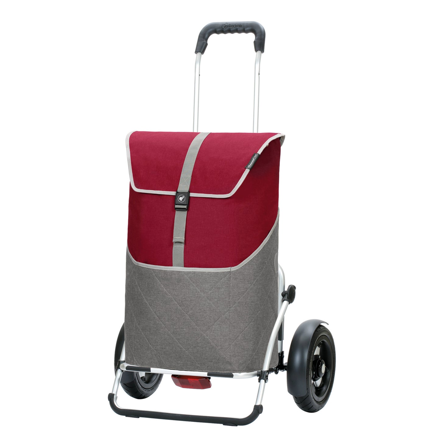 Royal Shopper Plus Lasse rot luftbereifte leichtlaufende abnehmbare Räder - 25 cm