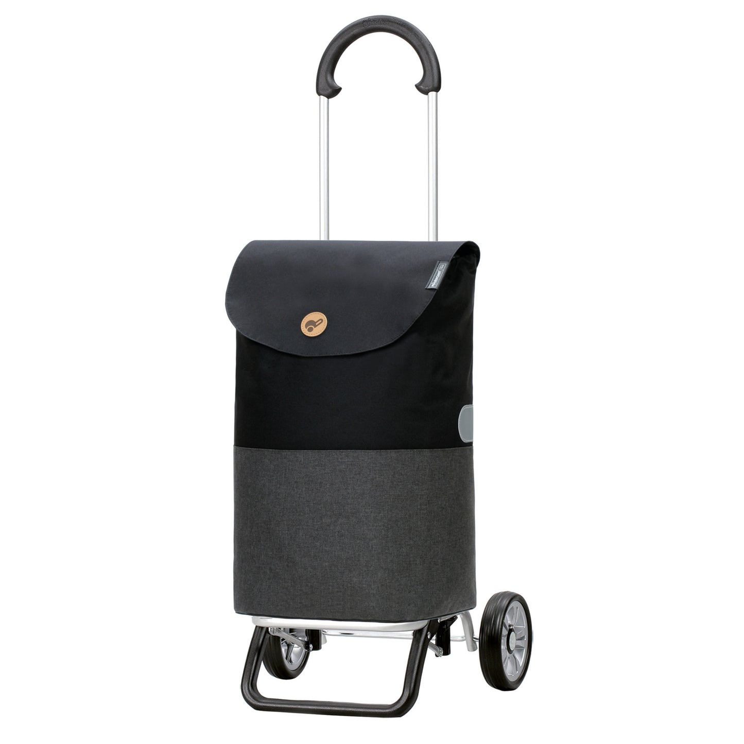 Scala Shopper Plus Ebba schwarz leichtlaufende abnehmbare Räder - 15 cm