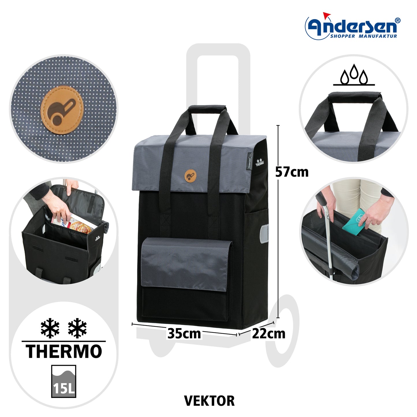 Treppensteiger Royal Shopper Vektor grau_3